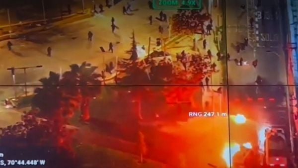 Incidentes en diversas comunas de al región Metropolitana.