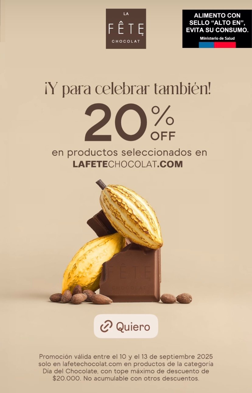 Día del Chocolate La Fete