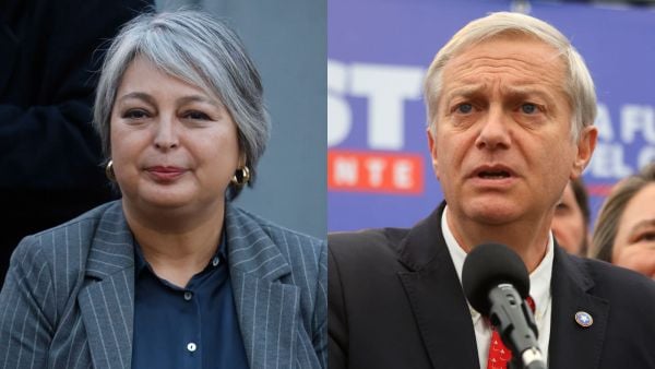 Jeannette Jara y José Antonio Kast