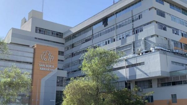 Hospital San Borja en Santiago. Foto referencial.