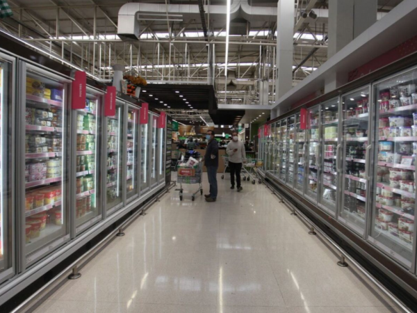 Supermercado chileno. Imagen referencial.