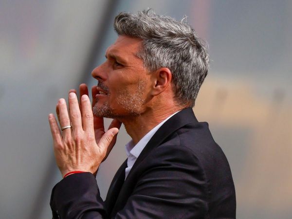 Fernando Ortiz durante la final de la Supercopa 2025 con Colo Colo