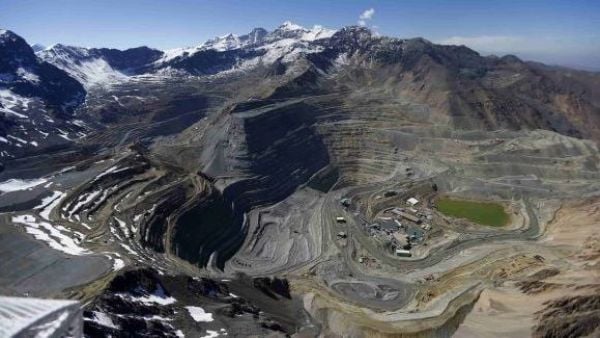 Mina de cobre en Chile