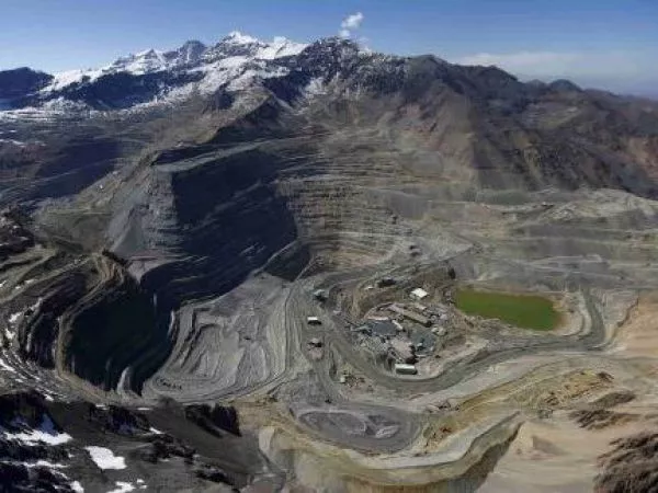 Mina de cobre en Chile