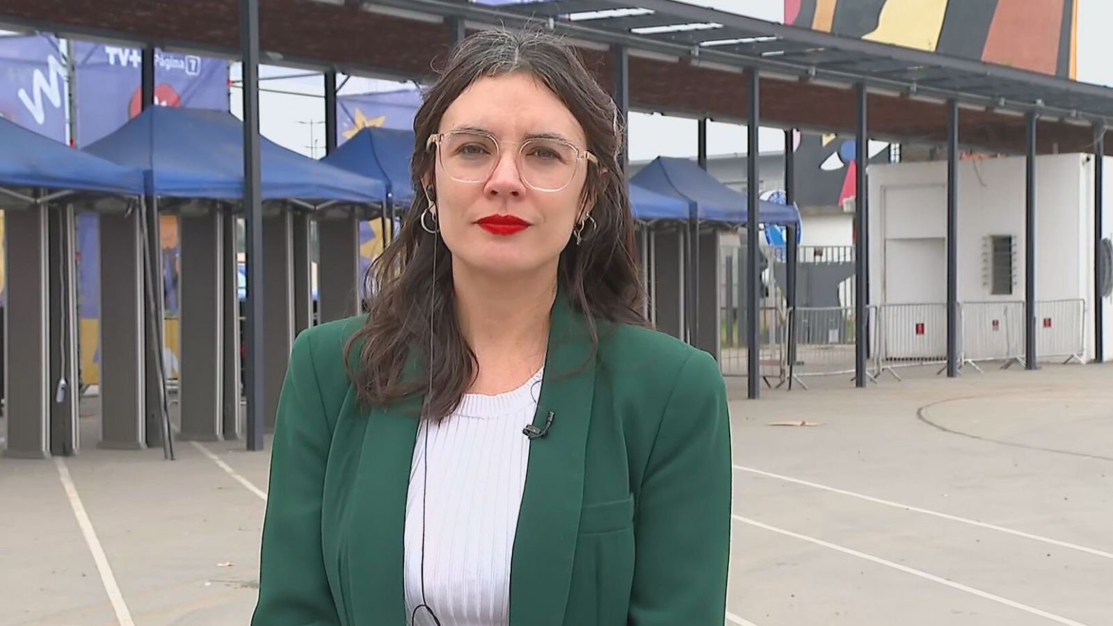 Ministra Camila Vallejo en entrevista con 24 Horas
