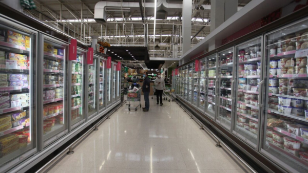 Supermercado chileno. Imagen referencial.