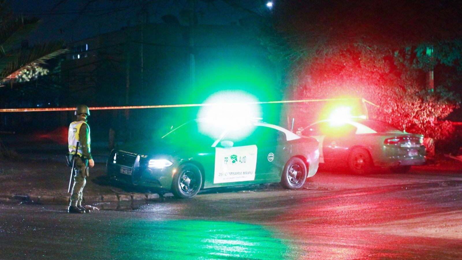 Detención de ladrones en Quilicura