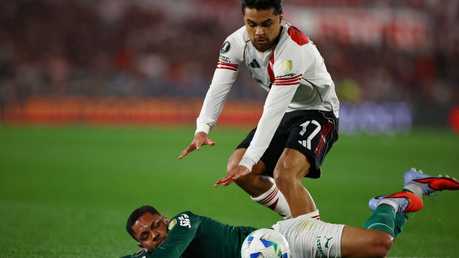 Paulo Díaz fue criticado tras derrota de River Plate ante Palmeiras