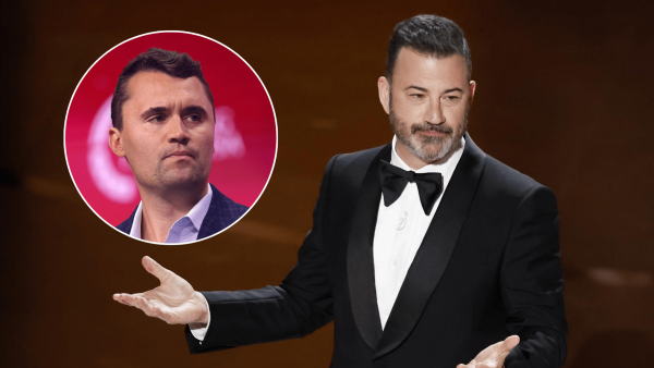 Jimmy Kimmel y Charlie Kirk