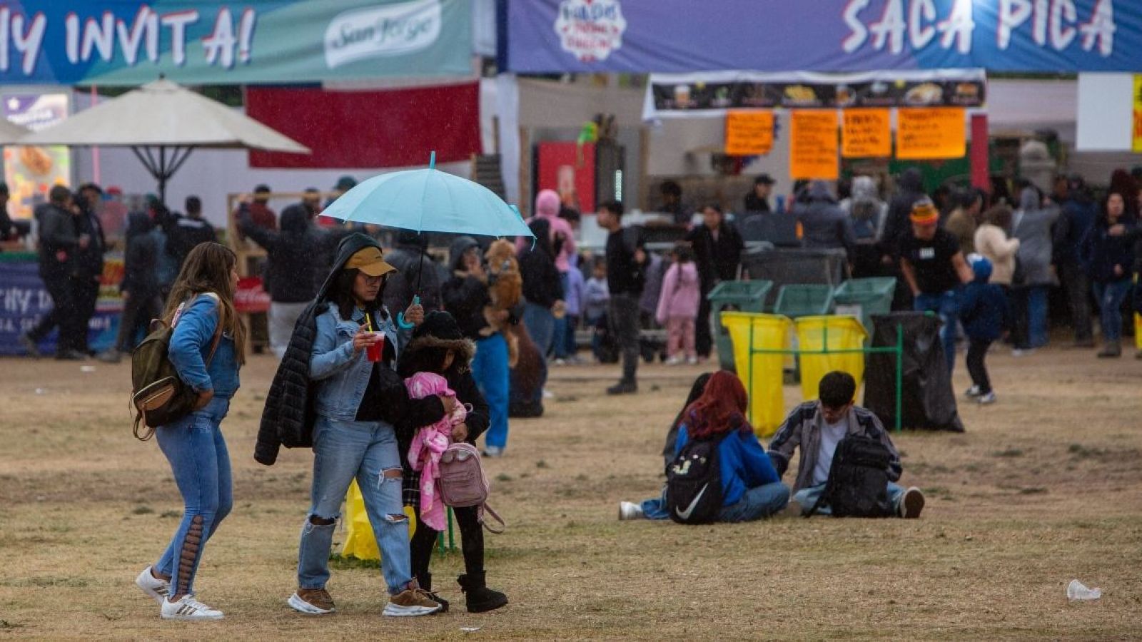 Lluvia en Fiestas Patrias 2025