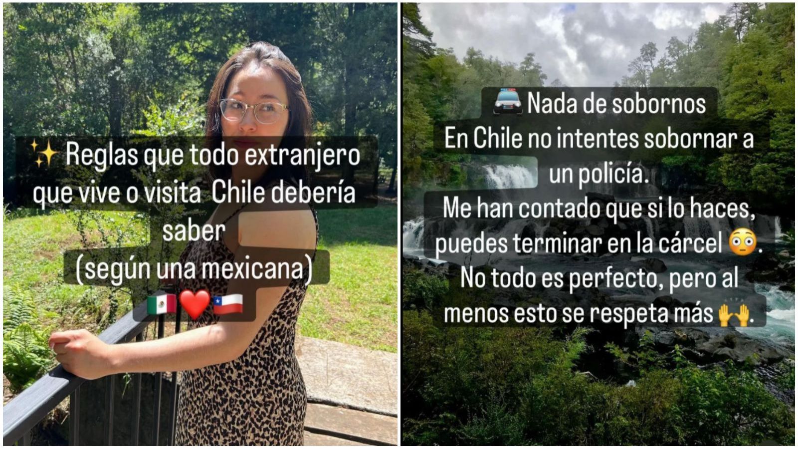 Mexicana enumera reglas que extranjeros deberían saber en Chile