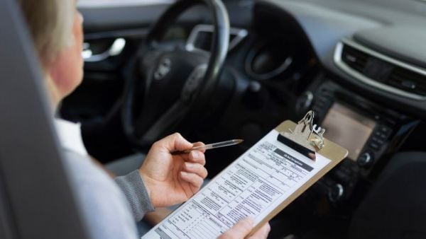 Prueba de conducir. Imagen referencial.