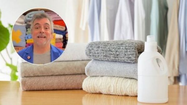 Experto y toallas con suavizante