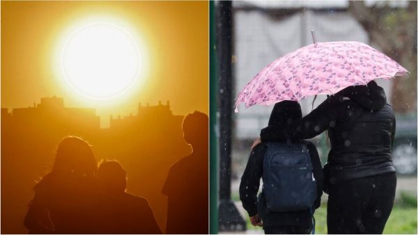 Santiago pasaría de calor a las posibles lluvias