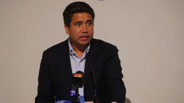 José Pakomio por encuesta de victimización del comercio.