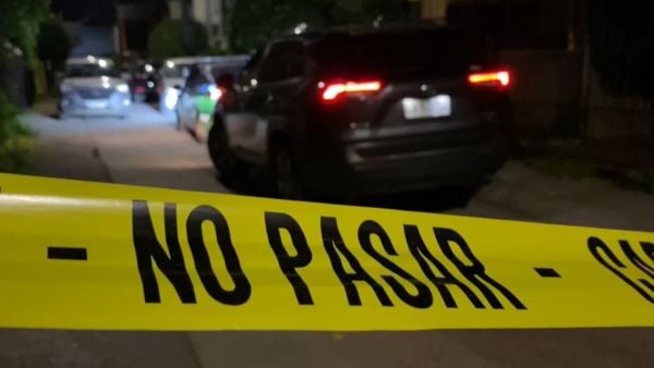 Imagen general de Carabineros que indica no pasar.