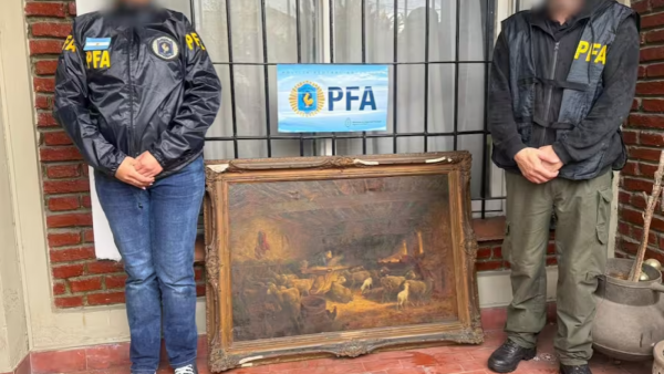 Obra de arte Alemana robada a excónsul de Chile