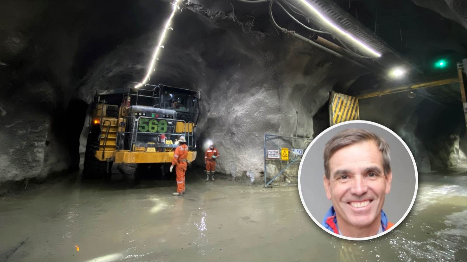 Claudio Sougarret, gerente de El Teniente