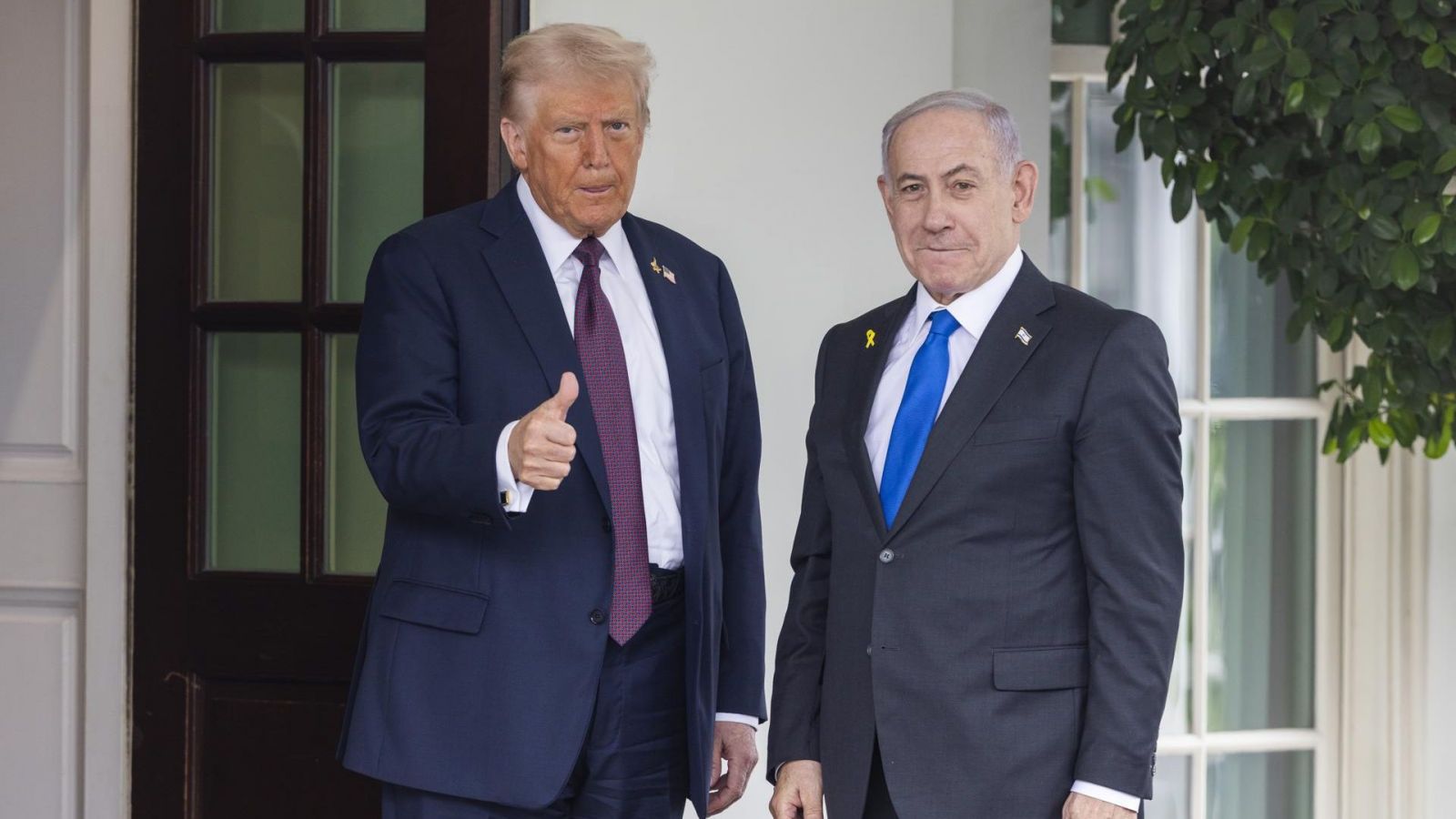 Donald Trump y Benjamin Netanyahu