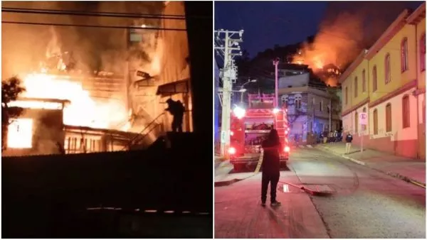 Incendio cerro El Litre