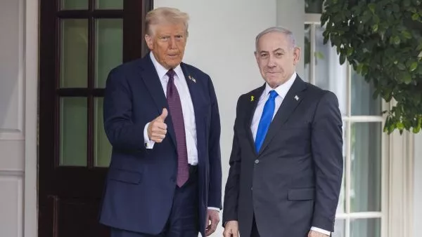 Donald Trump y Benjamin Netanyahu