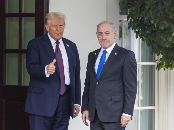 Donald Trump y Benjamin Netanyahu
