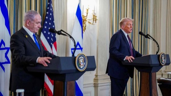 Donald Trump y Benjamin Netanyahu
