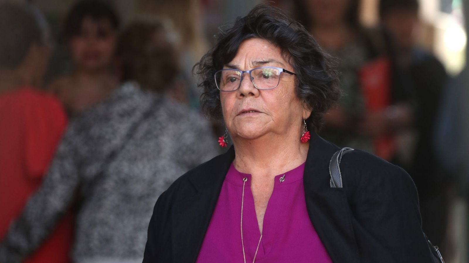 Alicia Lira, presidenta de la Agrupación de Familiares de Ejecutados Políticos.