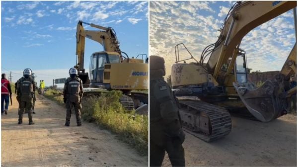 Demolición de Toma Calicheros