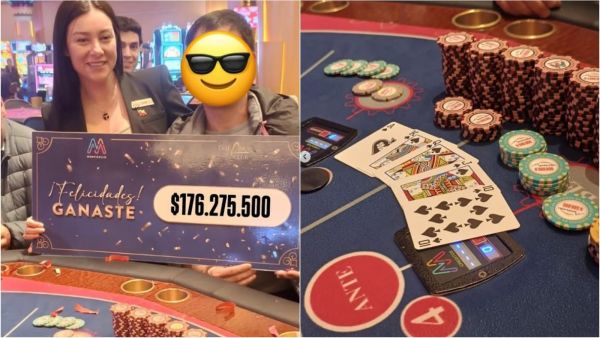 Jugador ganó $176 millones en casino tras apuesta de $500 en póker