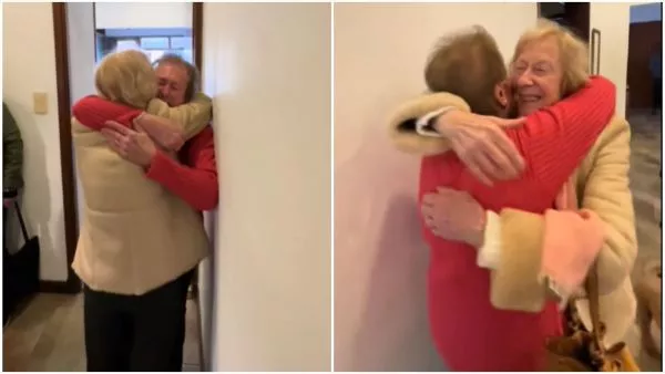 Amigas se reencuentran en Argentina tras dos décadas.