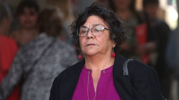 Alicia Lira, presidenta de la Agrupación de Familiares de Ejecutados Políticos.