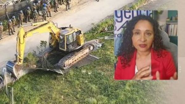 Abogada de familia Correa y destino del terreno desalojado