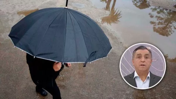 Iván Torres y lluvia