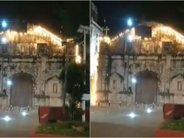 La imagen del derrumbe en Filipinas por el terremoto