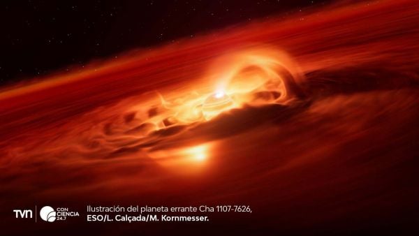 Descubren planeta errante que crece a ritmo récord