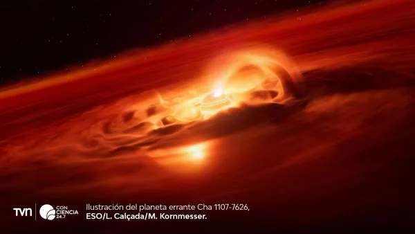 Descubren planeta errante que crece a ritmo récord