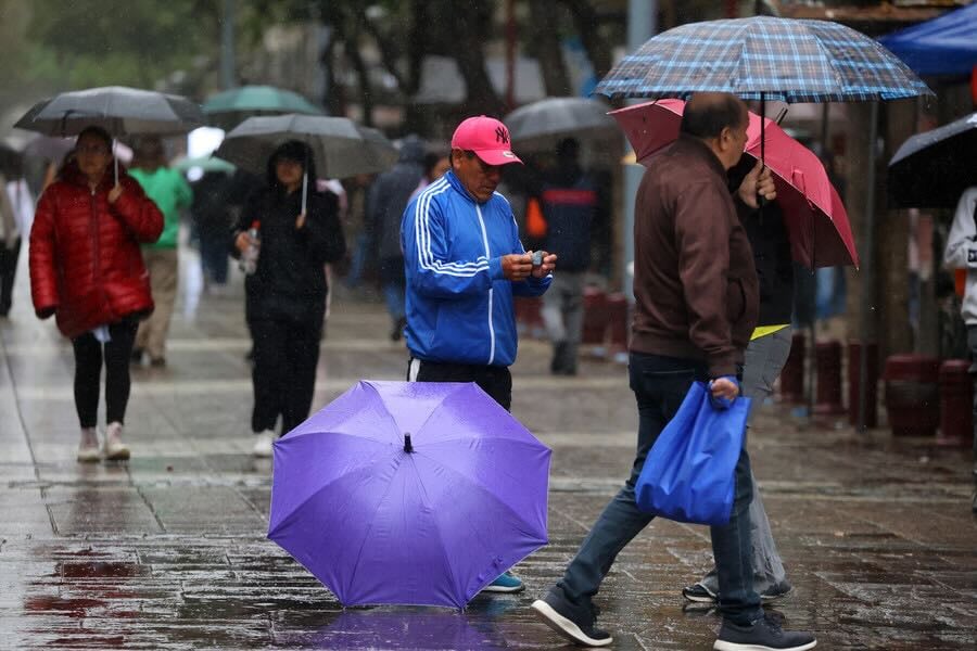 Lluvia en Santiago