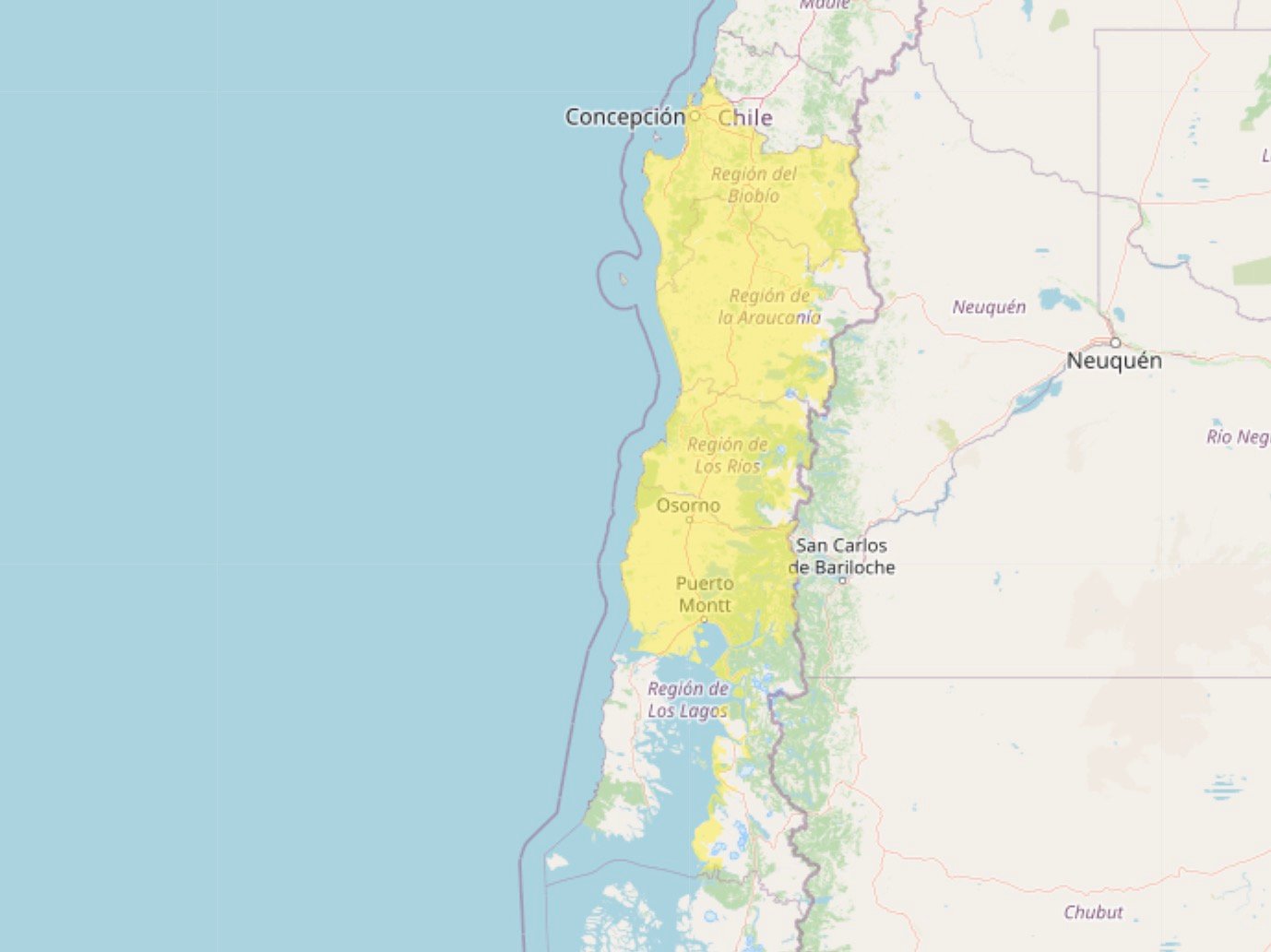 Zonas con aviso por probables tormentas eléctricas.