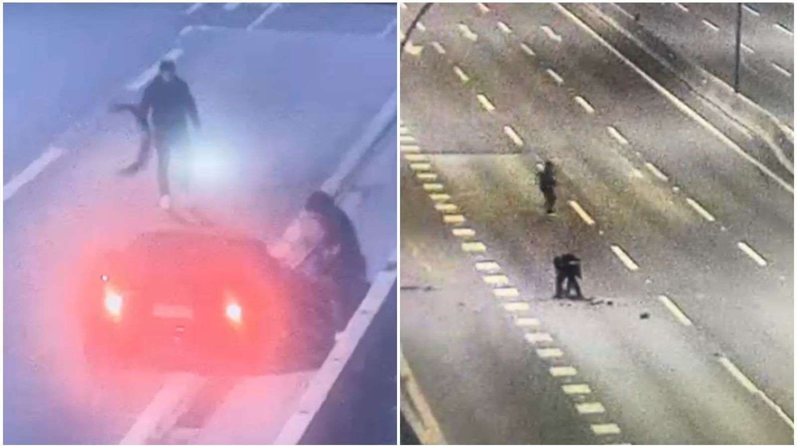 Asalto en autopista