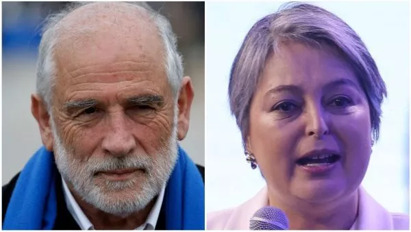 Carlos Montes y Jeannette Jara