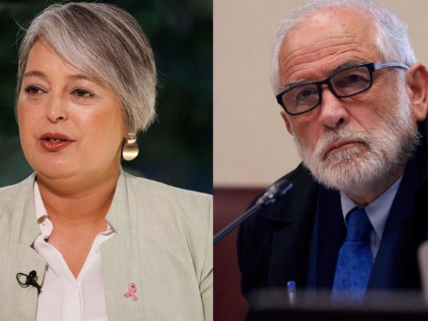 Jeannette Jara y Carlos Montes