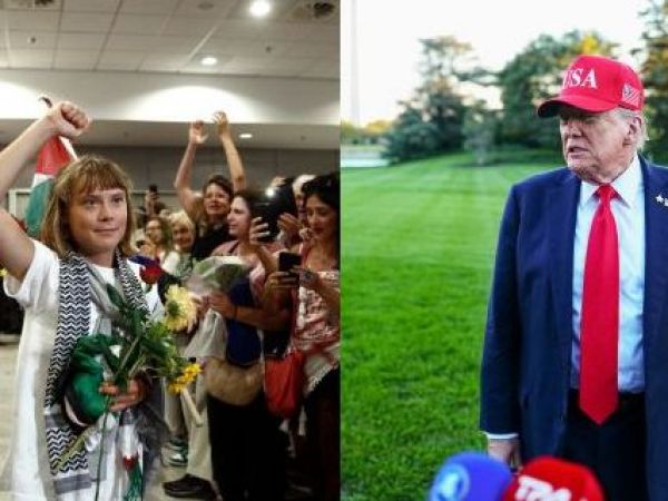Trump arremete contra Greta Thunberg por la flotilla a Gaza