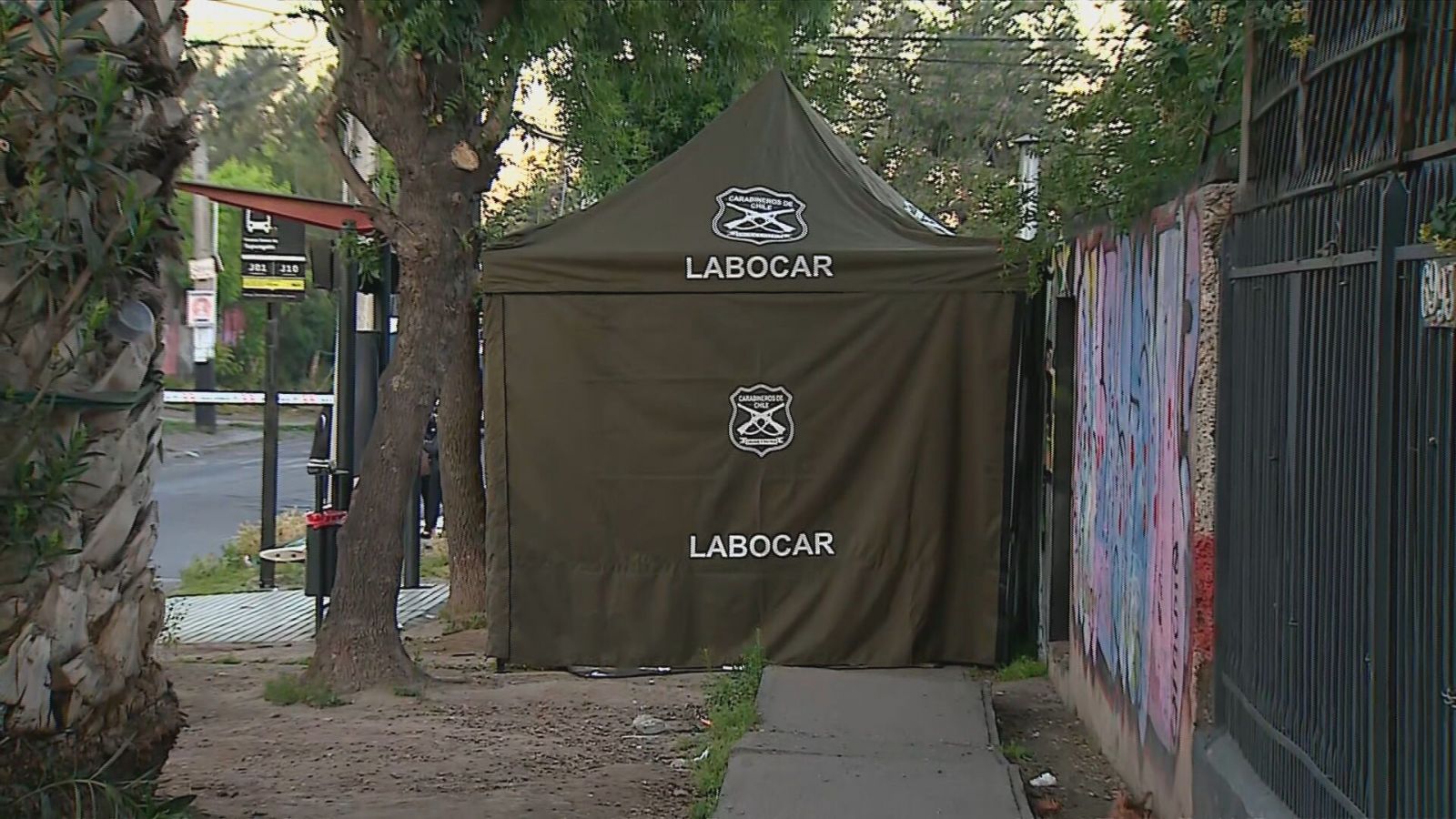 Hombre fue asesinado a balazos a pasos de paradero en Lo Prado