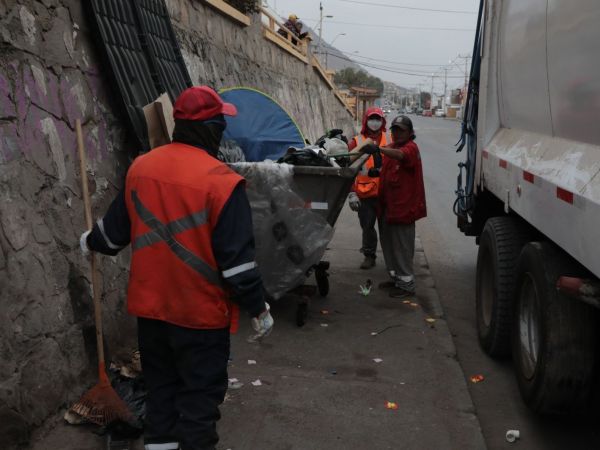 Microbasurales en Antofagasta