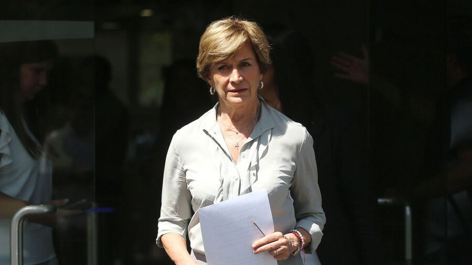 Matthei destacó que una mujer "puede ser más mano dura" que un hombre