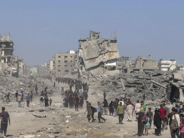 Gaza destruída por ofensiva de Israel