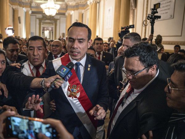 Presidente de Perú: 