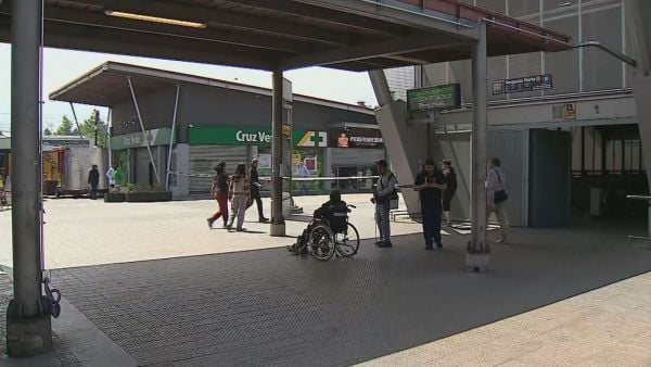 Robo en Metro Vespucio Norte
