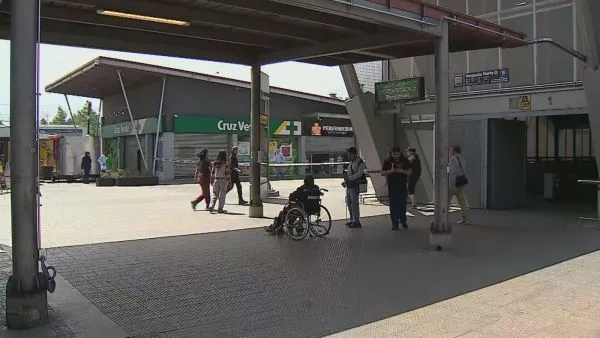 Robo en Metro Vespucio Norte
